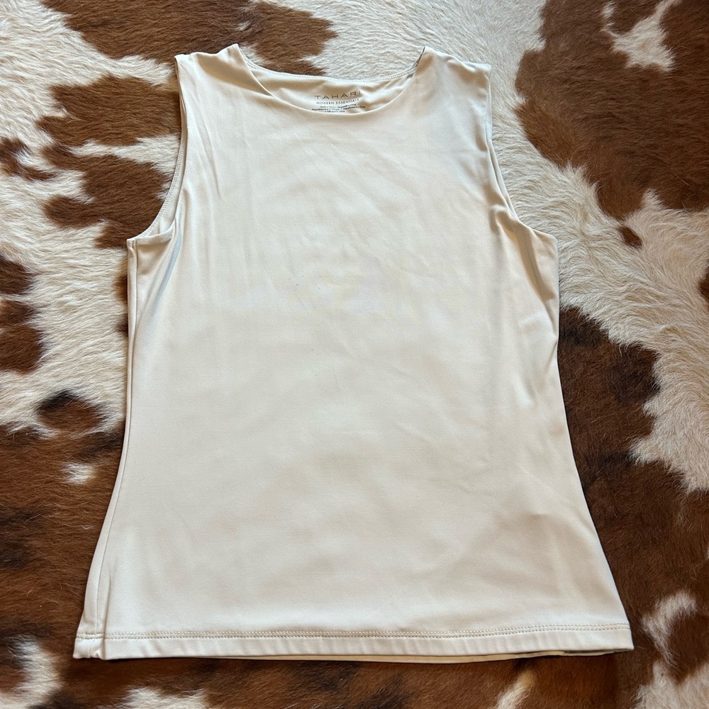 Beige tank